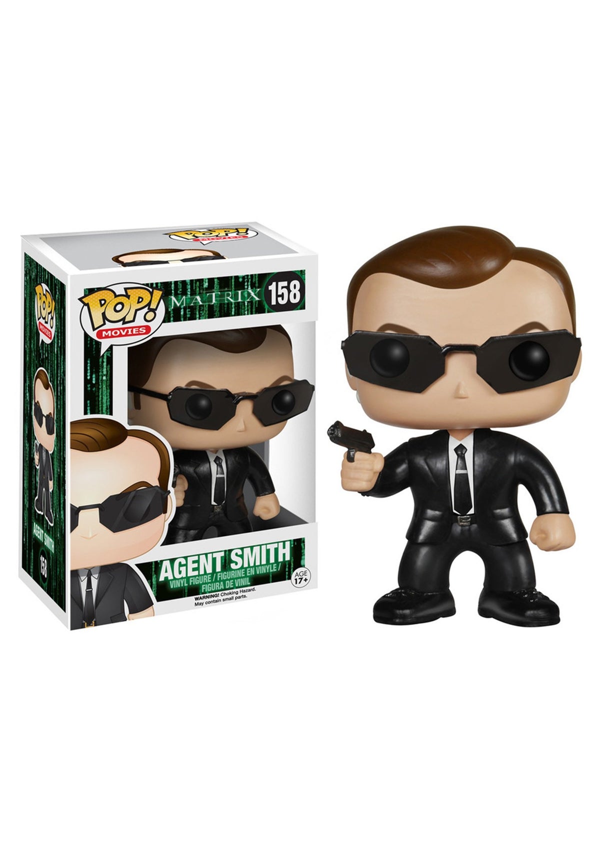 Funko POP Movies: The Matrix - Agent Smith Action Figure