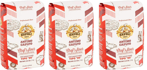 Caputo 3x Chief's Pizza Type 00" 1kg your Baking Needs!