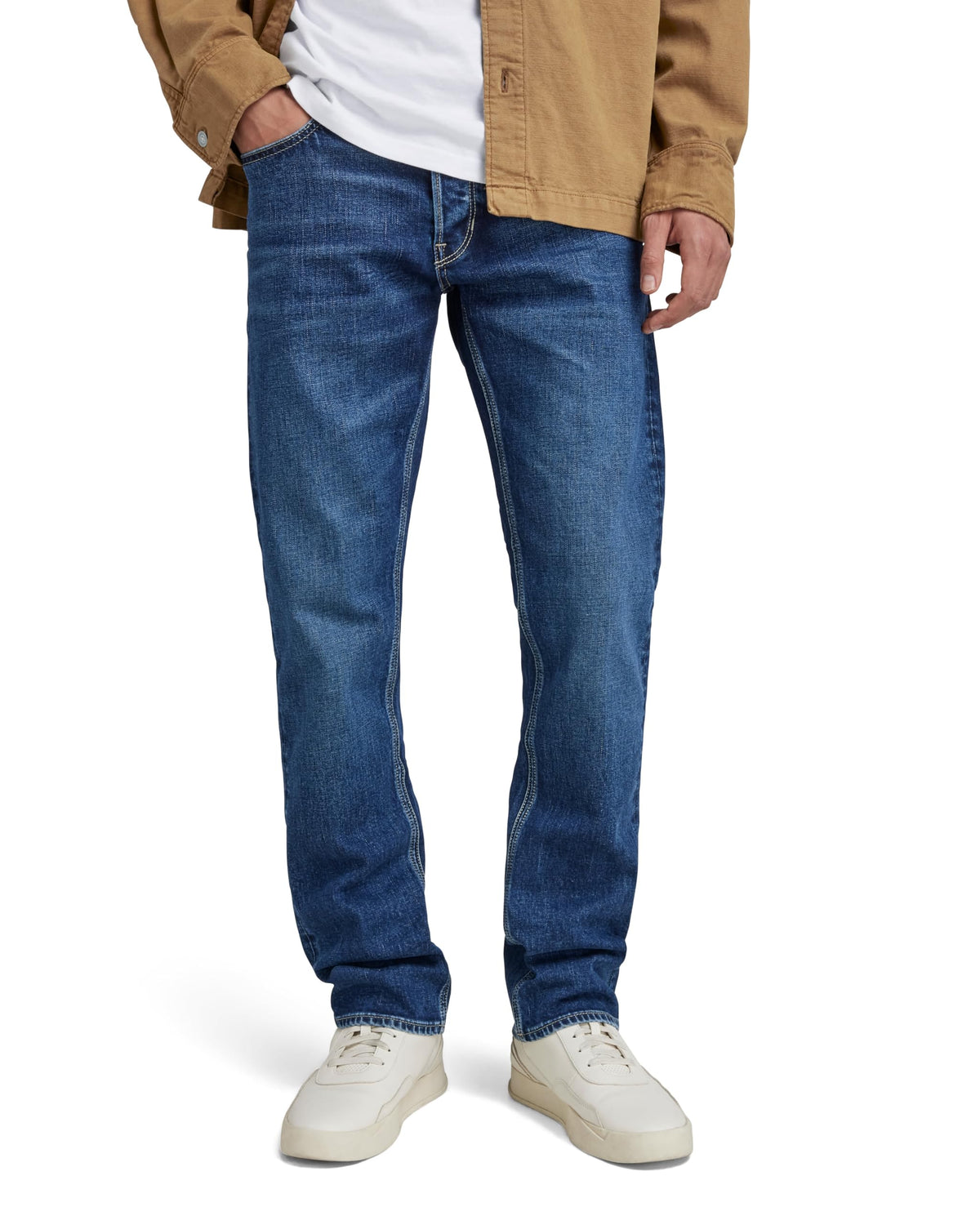 G-Star Men's Mosa Straight Jeans, Blue (faded atlantic ocean D23692-C052-G119), 40W / 34L