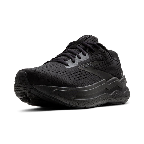 Brooks WomenÃ¢â‚¬â„¢s Ghost Max 2 Neutral Running & Walking Shoe - Black/Black/Ebony - 7.5 Wide