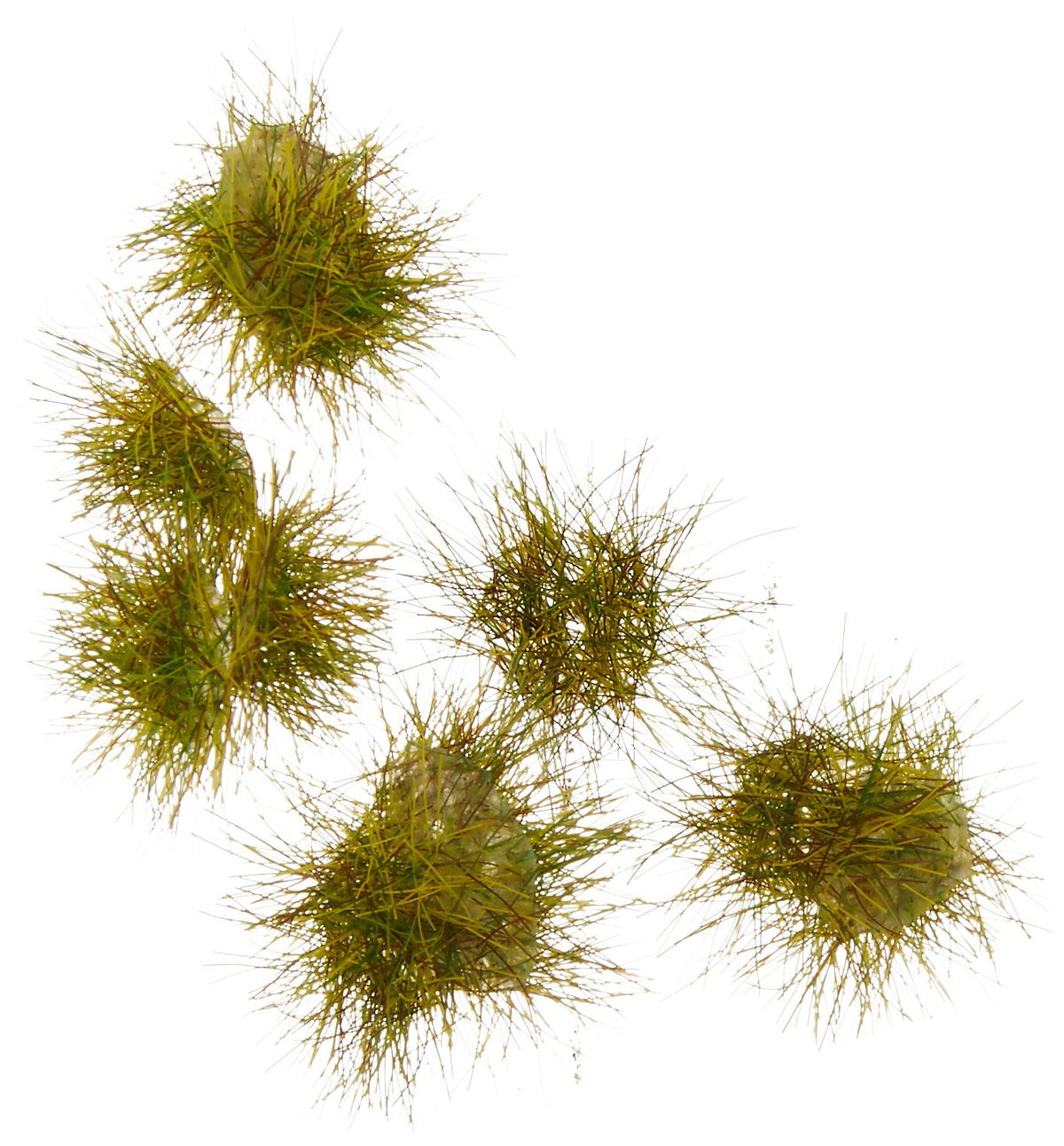 Bachmann Trains SceneScapes Grass Tufts, Medium Green, 6mm
