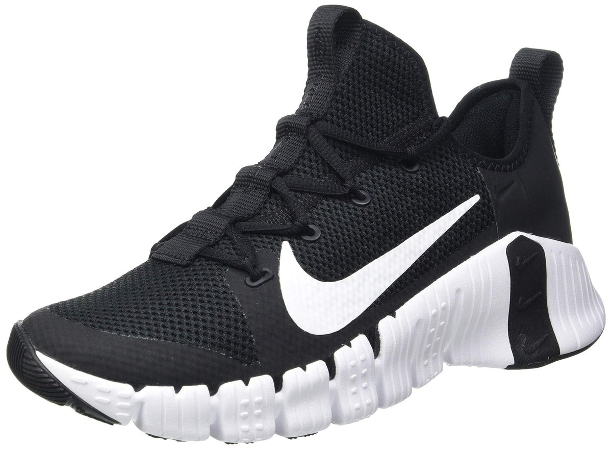 Nike Women's Free Metcon 3 Running Shoe, Black/White-volt, 6