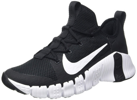 Nike Women's Free Metcon 3 Running Shoe, Black/White-volt, 6