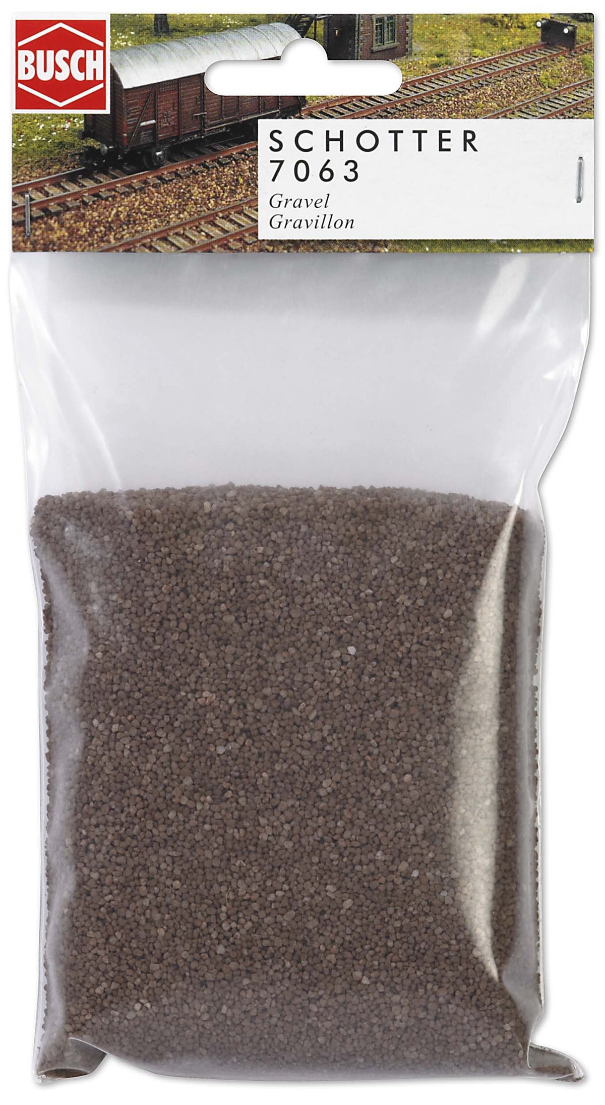 Busch 7063 Ballast brown 230g HO Scenery Scale Model Scenery