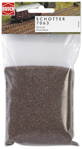 Busch 7063 Ballast brown 230g HO Scenery Scale Model Scenery