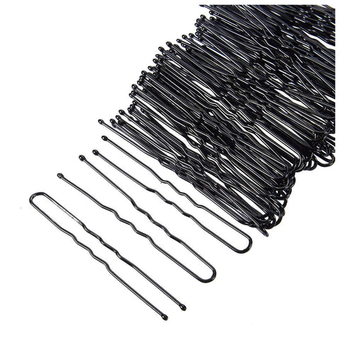 On Blow U Shape Juda Hair Pins Black 6 Cm (Pack of 40)