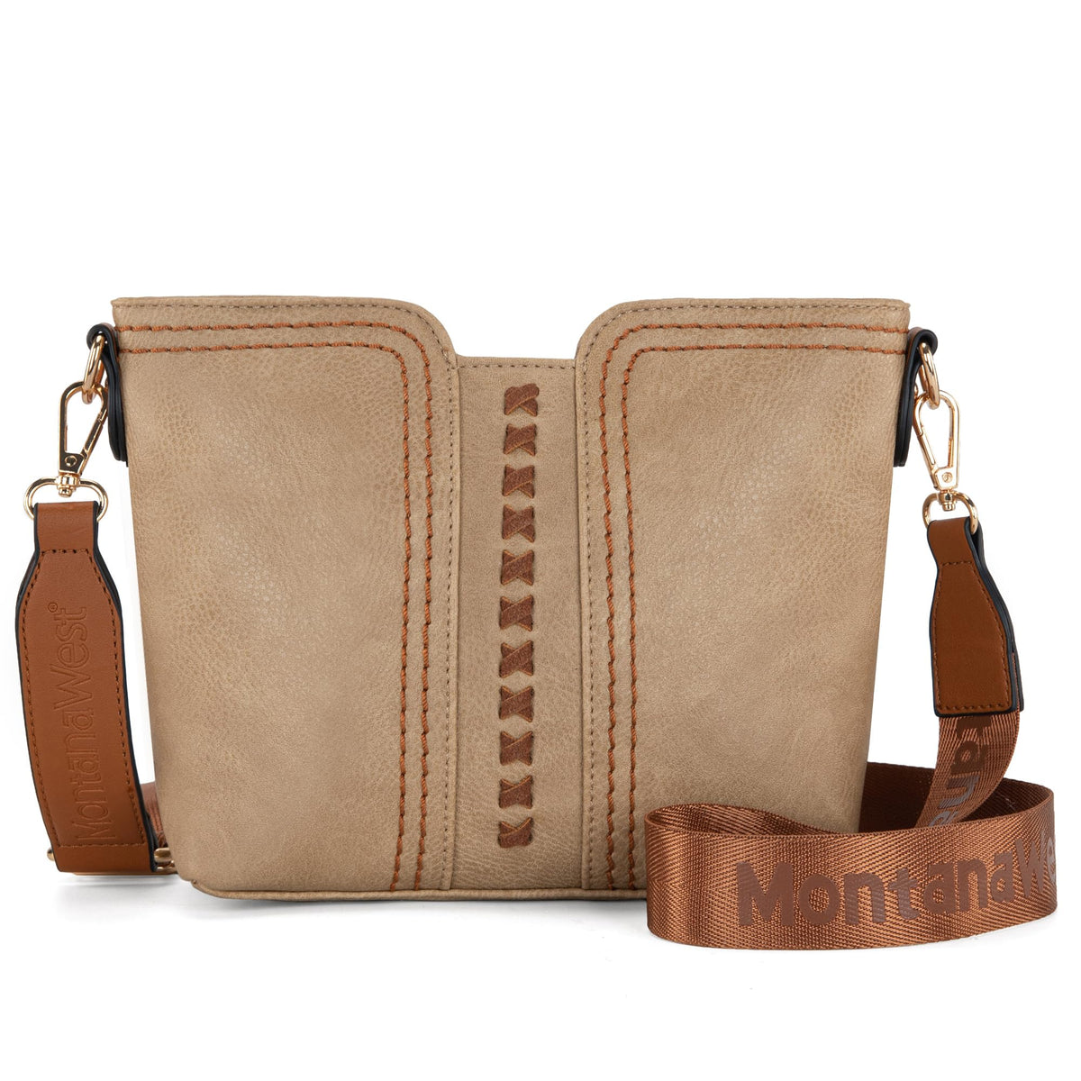 Montana West Crossbody bags for Women Cross Body Purses Small Shoulder Handbags with Wide Guitar Strap MWC-118SKH