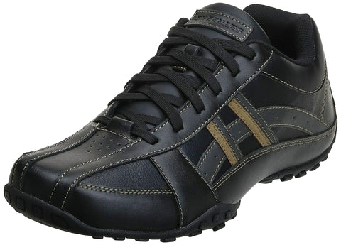 Skechers Men's Citywalk Malton Oxford, Black, 11 Wide US