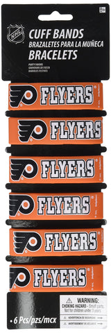 Amscan Philadelphia Flyers Collection Cuff Band Party Favors, 36 Ct.