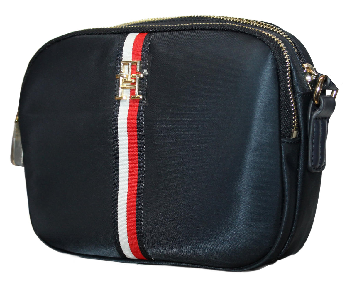 Tommy Hilfiger Women's Poppy Nylon Cossbody Wallet Handbag (Navy)Ã¢â‚¬Â¦