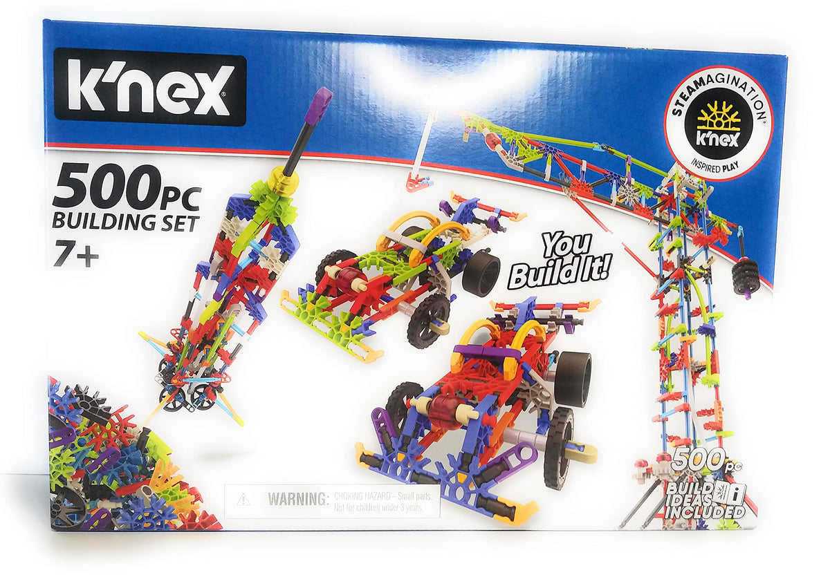 K'NEX 500 Piece Building Set, 7+ years