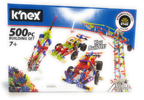 K'NEX 500 Piece Building Set, 7+ years