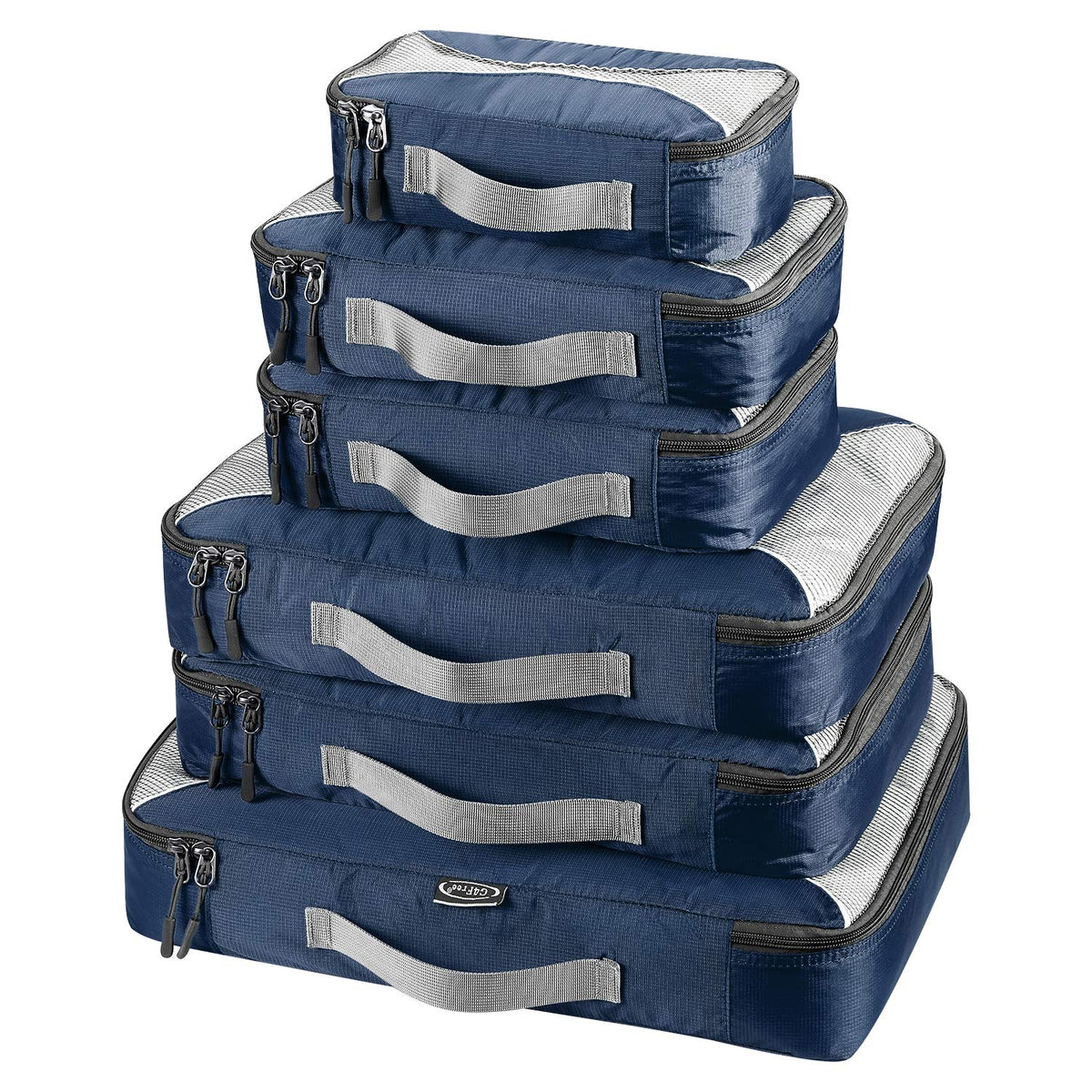 G4Free 6pcs Packing Cubes Value Set for Travel
