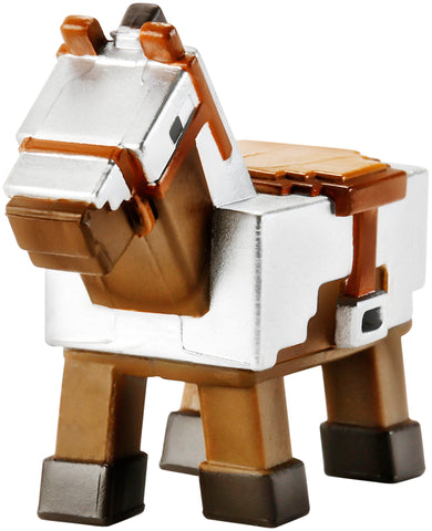 Armored Horse, Screaming Enderman & Tabby Cat Mini Figure (3 Pack)