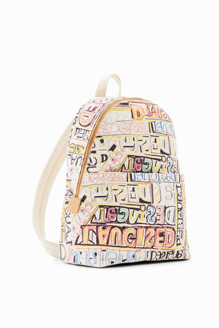 Desigual Women's Accessories Fabric Backpack Medium, Material Finishes, One Size