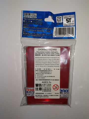 New Yu-Gi-Oh OCG Duel Monsters Duelist Card Protector red Pack ÃƒÆ’Ã†â€™Ãƒâ€šÃ‚Â¢ÃƒÆ’Ã‚Â¢ÃƒÂ¢Ã¢â€šÂ¬Ã…Â¡Ãƒâ€šÃ‚Â¬ÃƒÆ’Ã¢â‚¬Å¡Ãƒâ€šÃ‚Â¦