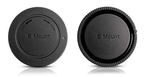 Housing cover &lens back cover. Body Cap + Rear Lens Cap for Sony E-Mount Sony NEX-3 NEX-C3 NEX-F3 NEX-3N NEX-5 NEX-5N NEX-5R NEX-5T NEX-6 NEX-7 Alpha A-3000 A- 5000 A-6000 A-7 A-7II A-7R A-7RII A-7s