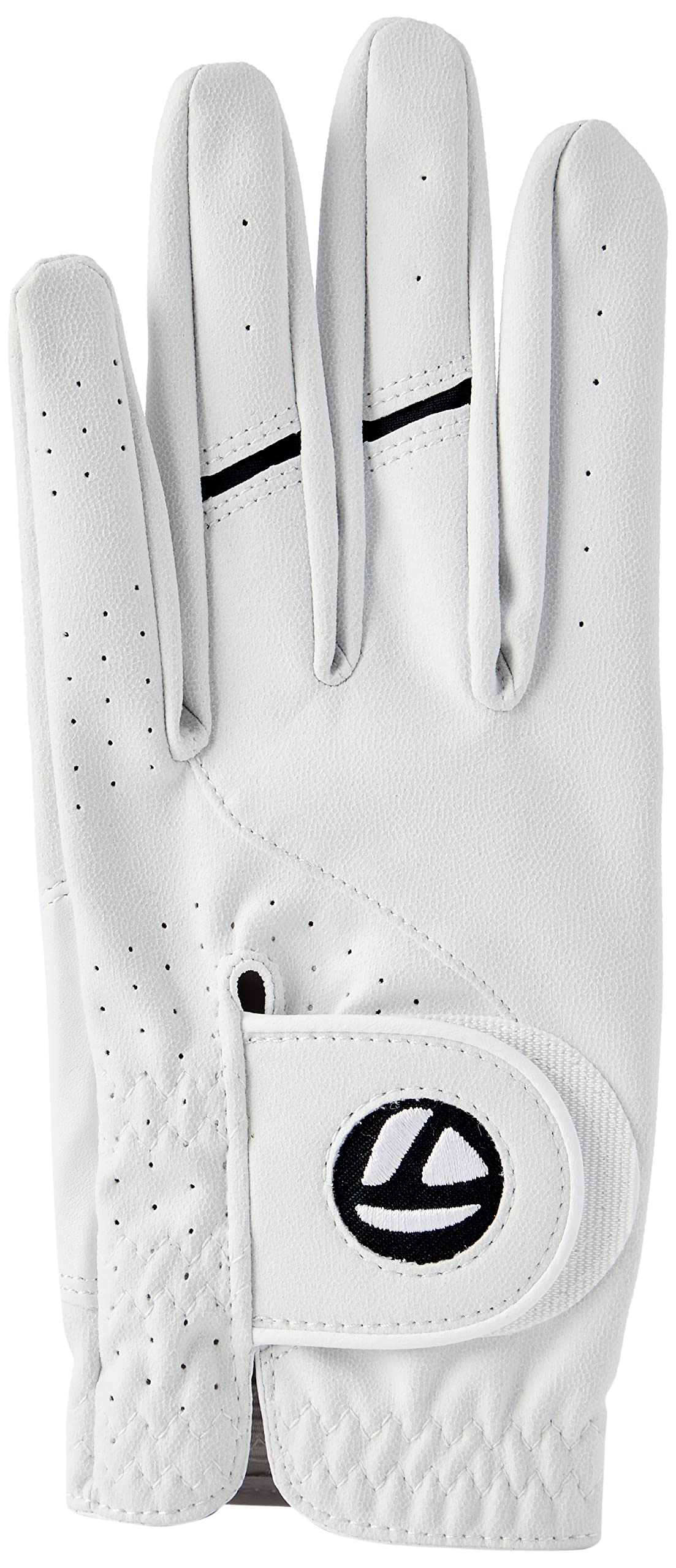 TaylorMade Men's Stratus Tech Golf Glove, White, Medium