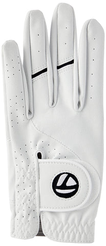 TaylorMade Men's Stratus Tech Golf Glove, White, Medium