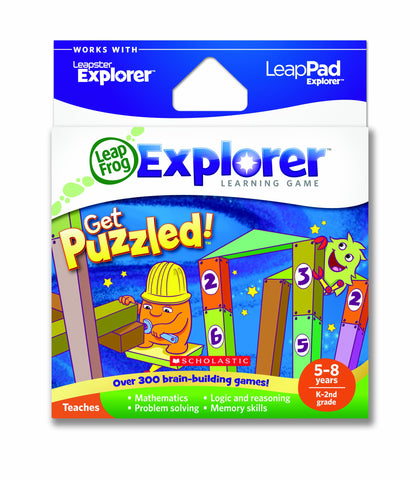 LeapFrog Explorer Learning Game: Get Puzzled! (works with LeapPad & Leapster Explorer)