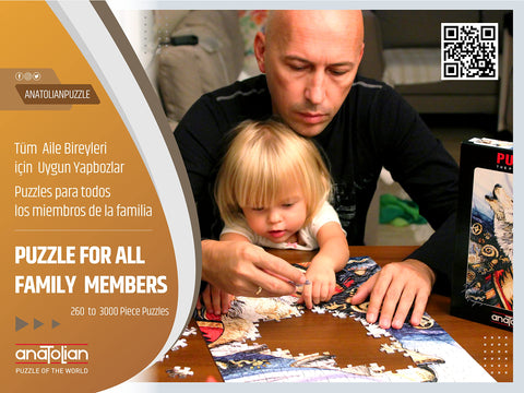Anatolian 100533647 Puzzle: 2000 Ensemble, Brown