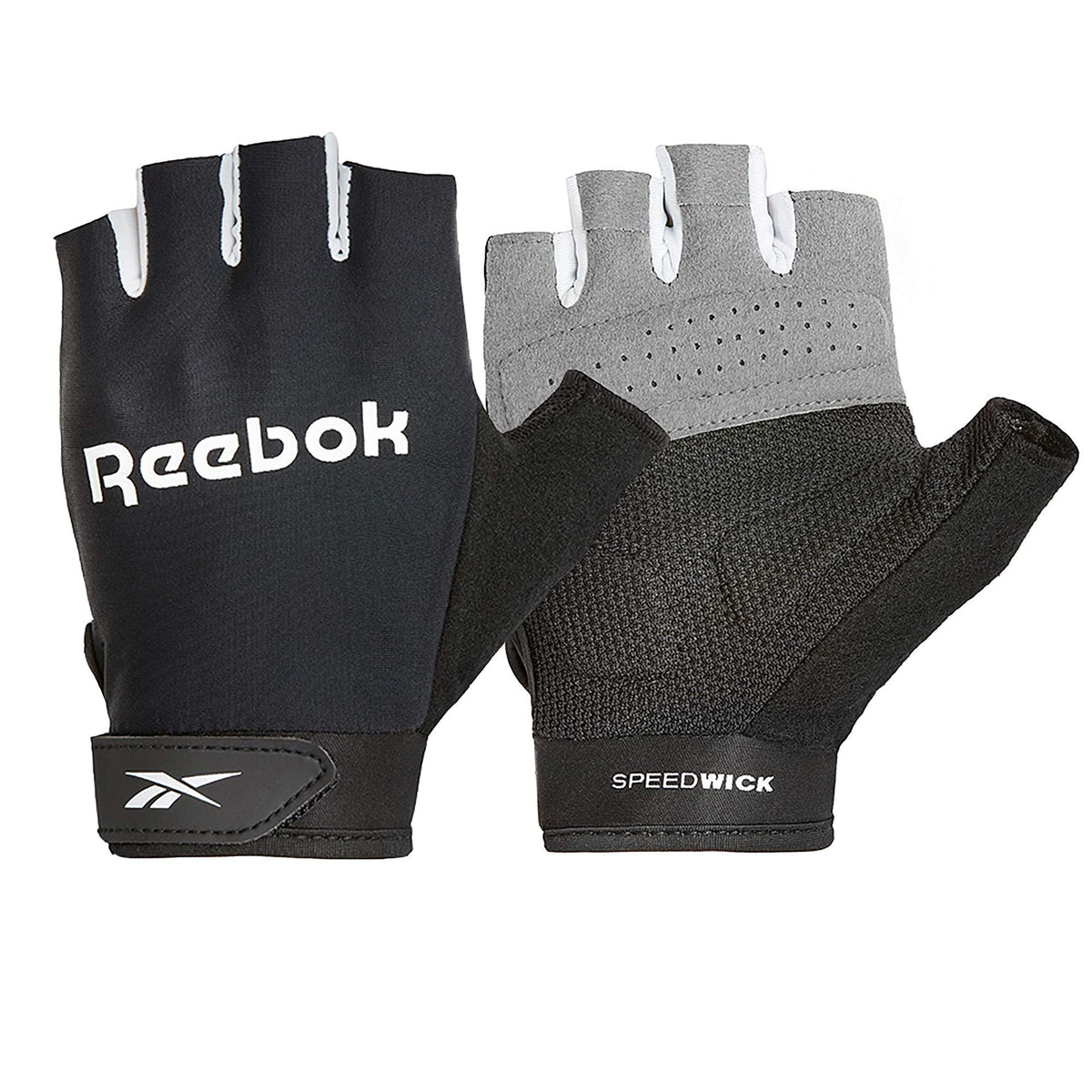 Reebok Unisex's Fitness Gloves, Black, L