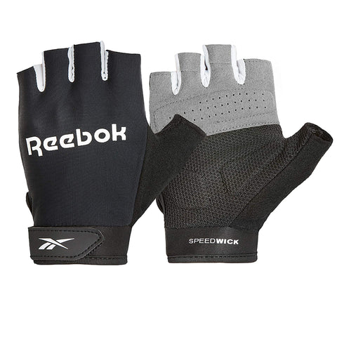 Reebok Unisex's Fitness Gloves, Black, L