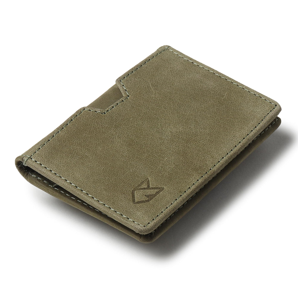 FOXHACKLE Leather Credit Card Wallet for Men and Women, Thin Bifold RFID Blocking Wallet, Slim Front Pocket Minimalist Card Holder Wallet, Small Card Case