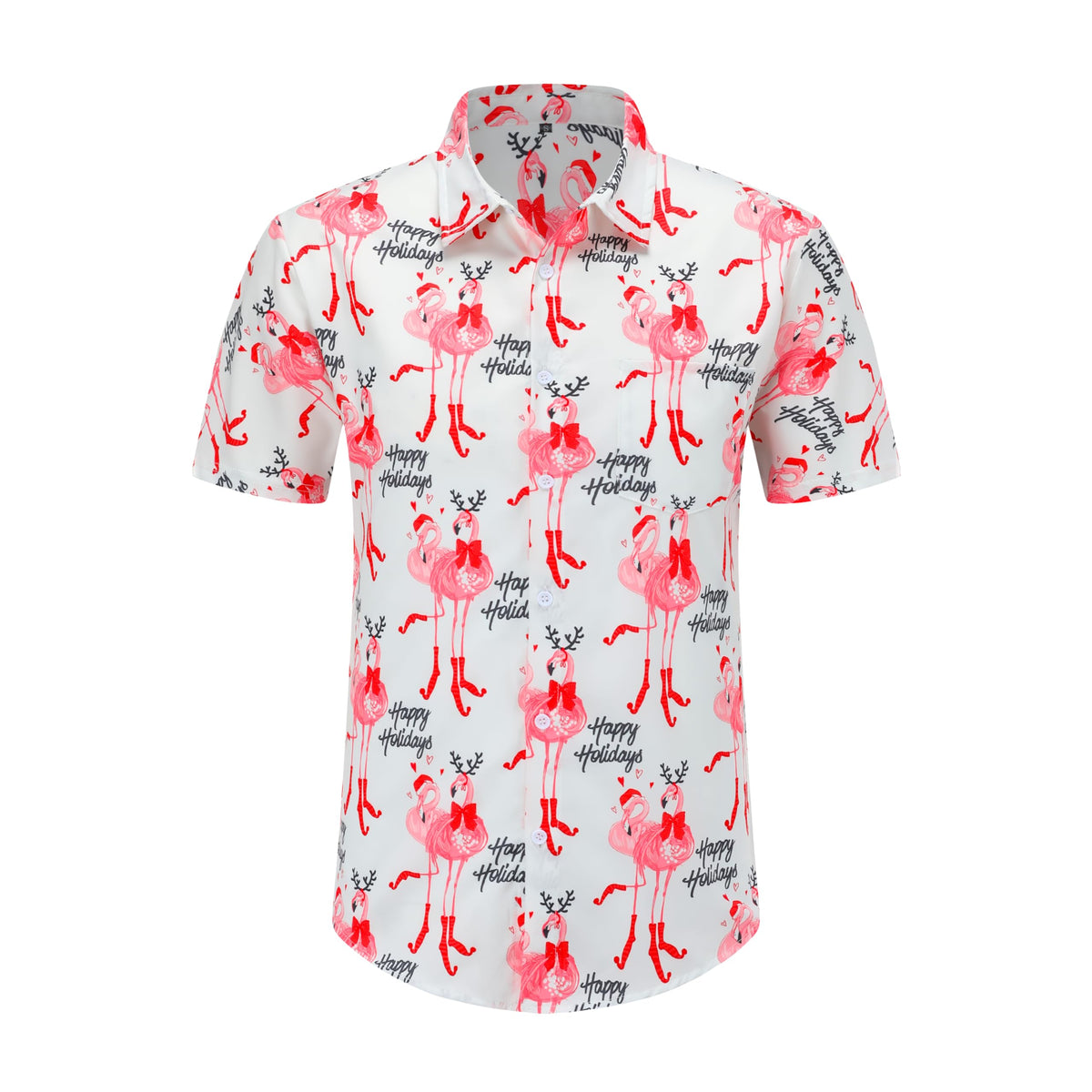 Christmas Hawaiian Shirts for Men,Funny Christmas Shirts,Christmas Shirts for Men,Ugly Shirts,Hawaiian Santa Blue,01-S, 02, Large