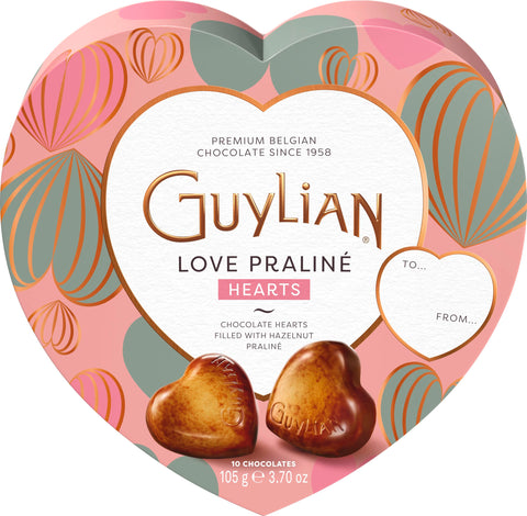 Guylian Chocolate Seashells Chocolates | Box of Chocolate Gifts | Heart Chocolates | Chocolate Dates | Chocolates Gift | Box of Chocolates Gift For Women Men | Valentines Gifts | 105g