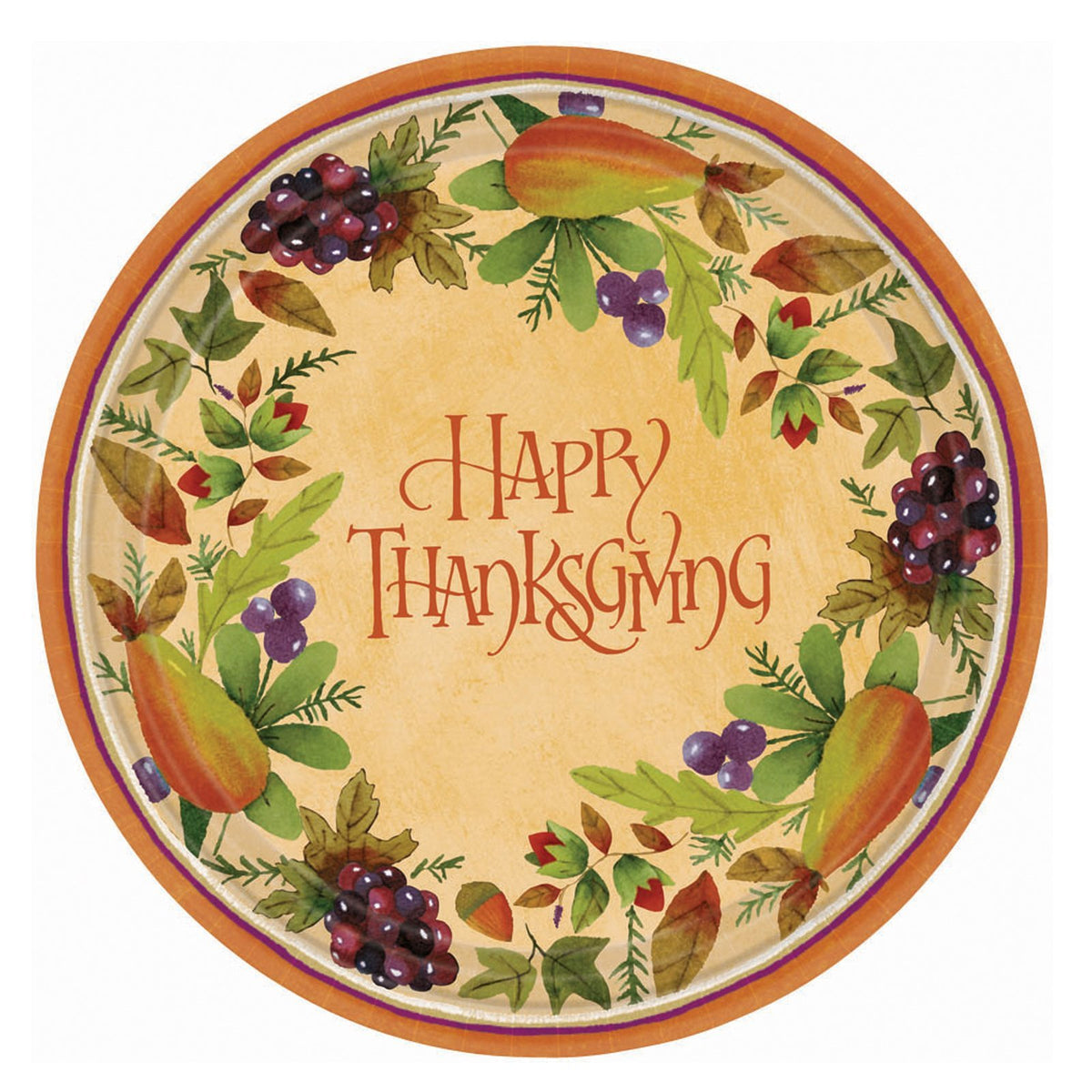 Thanksgiving Medley - Dessert Plates Party Accessory