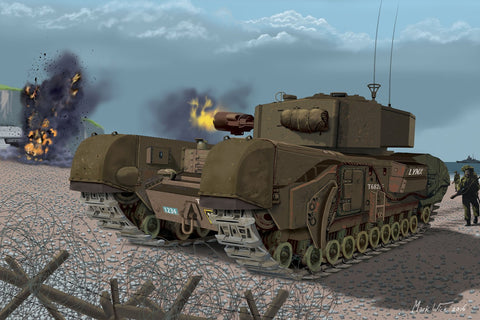 Dragon Models Churchill Mk. III AVRE Model Kit