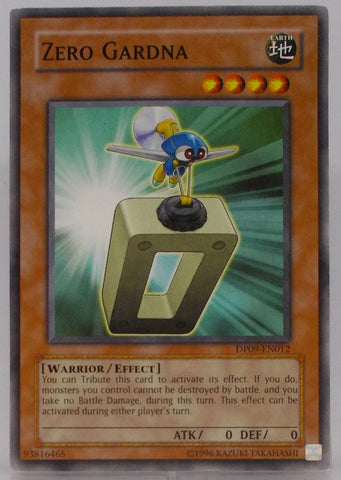 Yu-Gi-Oh! - Zero Gardna (DP09-EN012) - Duelist Pack 9 Yusei Fudo 2 - Unlimited Edition - Common