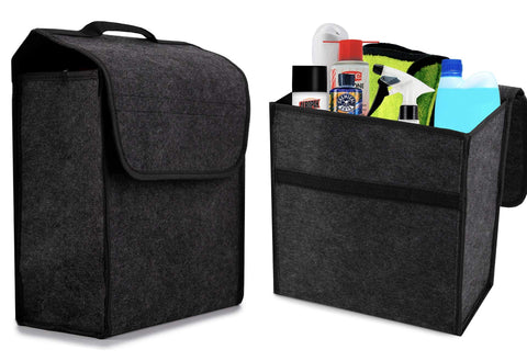 ADEPTNAÂ® Durable Anti Slip Car Trunk Boot Tidy Organiser Storage Bag (TALL BOOT ORGANISER)