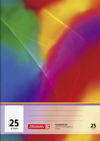 Brunnen Kompagnon School Notebook A410ER LIN25 16BLFSC