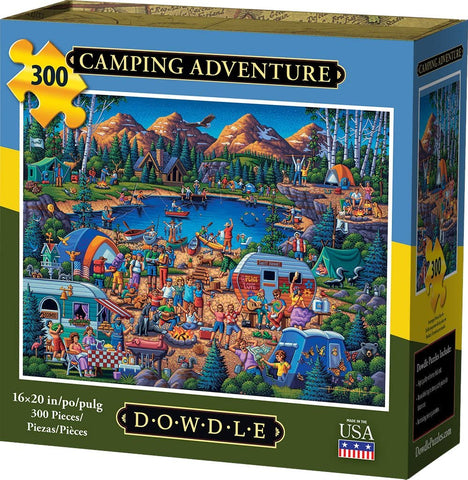 Dowdle Jigsaw Puzzle - Camping Adventure - 300 Piece