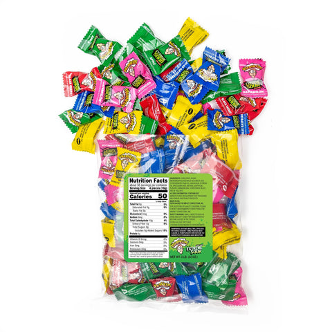 Warhead Extreme Sour Hard Candy, Assorted Flavor, Regular Mix (2 Pounds (Pack of 1))