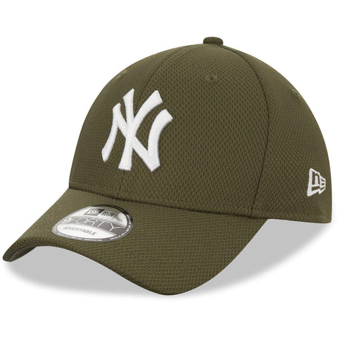 New Era 9Forty Cap - DIAMOND New York Yankees olive