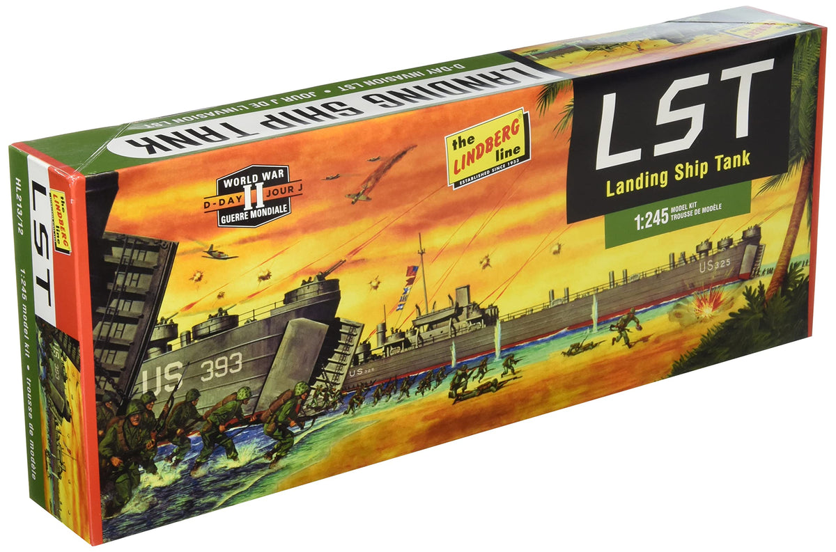 Lindberg Models LN213 1:245 Scale L.S.T. Landing Ship Tank Model