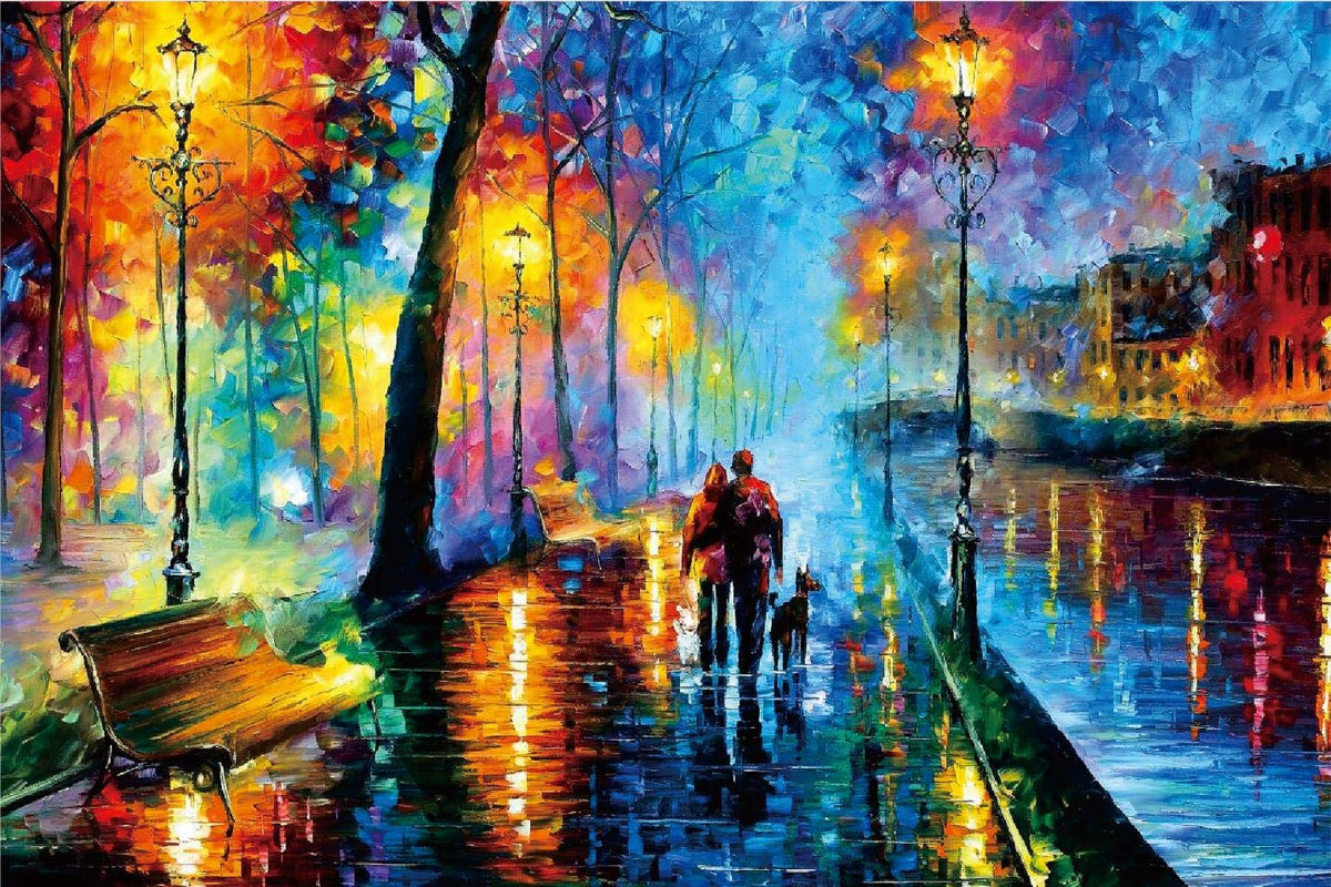 Ingooood- Jigsaw Puzzle 1000 Pieces- Must-Have Collections Series - Accompanied - IG-0506- Entertainment Wooden Puzzles Toys