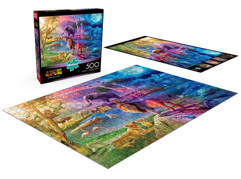 Buffalo Games - Serengeti Sunrise - 500 Piece Jigsaw Puzzle