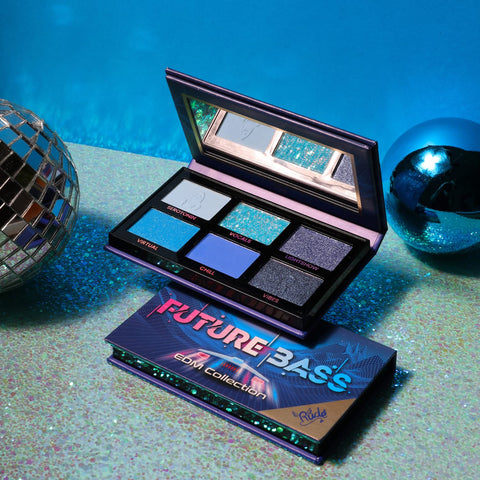 RUDE EDM Collection Color Themed Vibrant Eyeshadow (Future Bass)