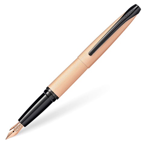 Cross ATX Rose Gold Fountain Pen with Medium NIB incl. Premium Gift Box