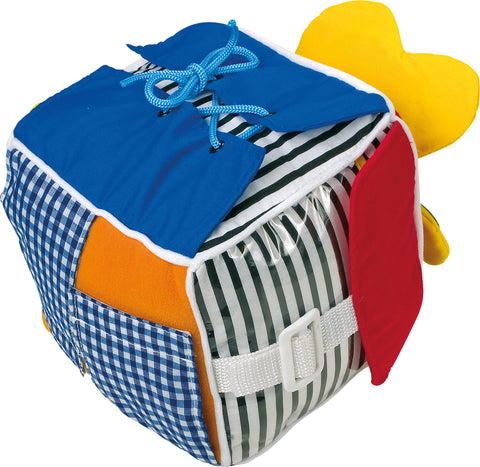 Babys Soft Play Cube with multi activity