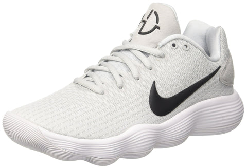Nike Mens Hyperdunk 2017 Low White/Black/Pure Platinum/Wolf Grey 8.5 D - Medium