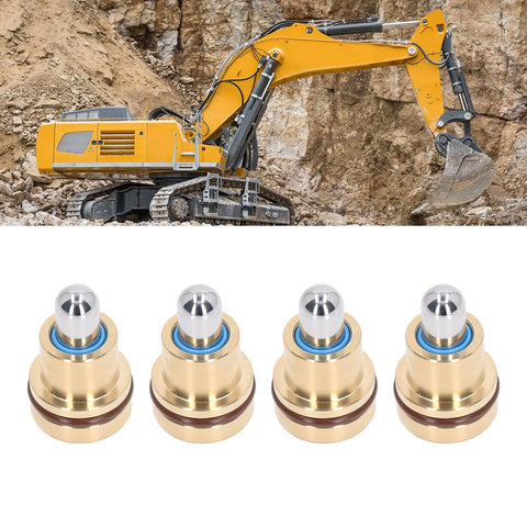 4Pcs Excavator Joystick Handle, Exquisite Professional Joystick Pusher Control Valve for Hitachi