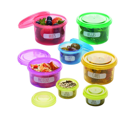 Kitchen Craft Healthy Eating Portion Control Pots (Set of 7)