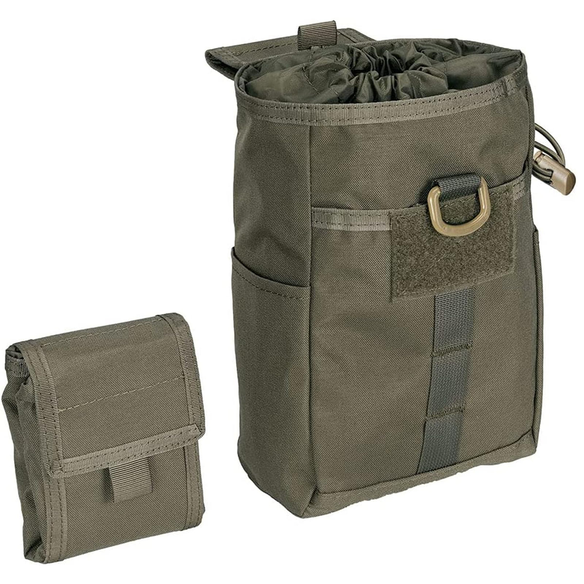 EXCELLENT ELITE SPANKER Dump Pouch Molle Magazine Bag Foldable Military Fanny Waist Pack(Ranger Green)