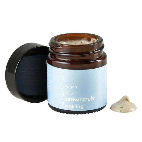 Augenmanufaktur Brow Scrub Eyebrow Scrub - Exfoliates and moisturises for hair and skin - with valuable oils (1 piece)