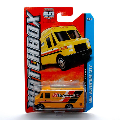 Matchbox Express DELIVERY (Yellow) MBX Adventure City 60th Anniversary 2013 Basic Die-Cast Vehicle (#28 of 120)
